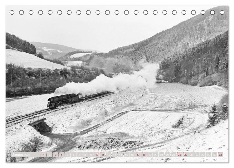Produktbild: Feuer, Wasser und Dampf (Tischkalender 2026 DIN A5 quer), CALVENDO Monatskalender