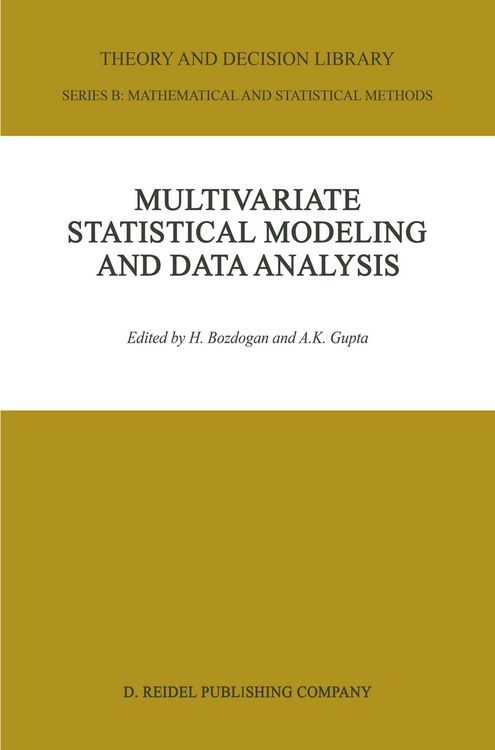 Produktbild: Multivariate Statistical Modeling and Data Analysis