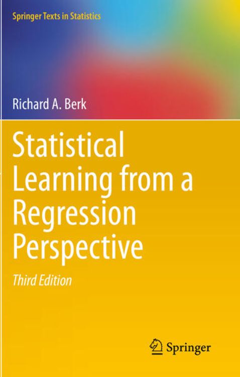 Produktbild: Statistical Learning from a Regression Perspective