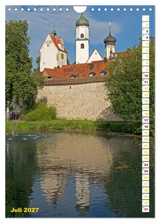 Produktbild: Das Allg&auml;u im Sommer (Wandkalender 2027 DIN A4 hoch), CALVENDO Monatskalender