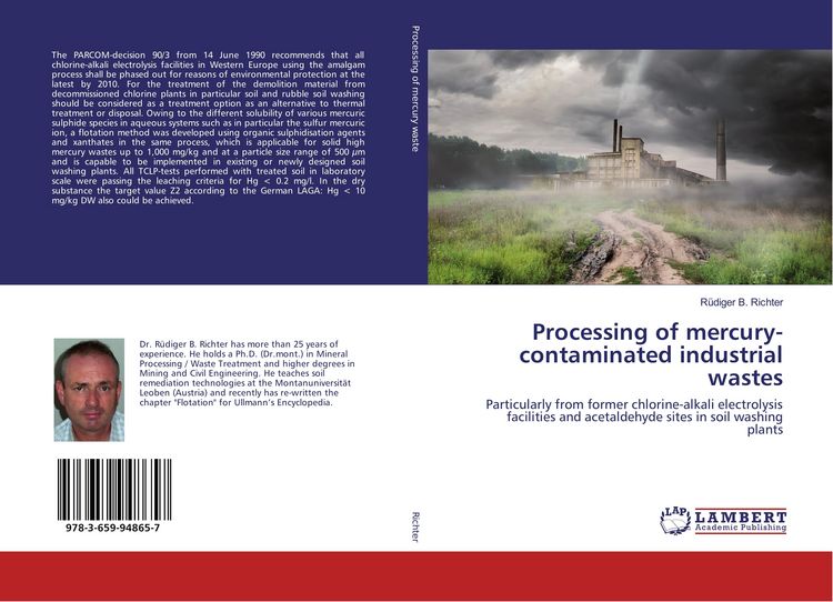 Produktbild: Processing of mercury-contaminated industrial wastes