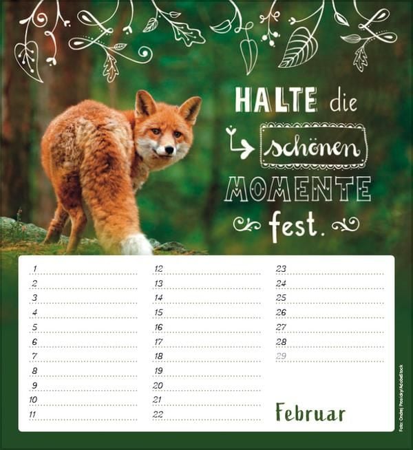 Produktbild: Geburtstagskalender Im herzen barfu&szlig;