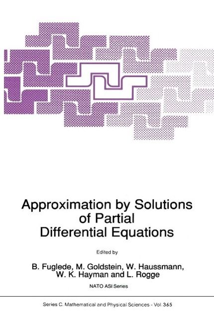 Produktbild: Approximation by Solutions of Partial Differential Equations