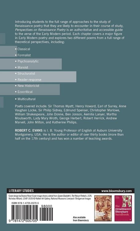 Produktbild: Perspectives on Renaissance Poetry