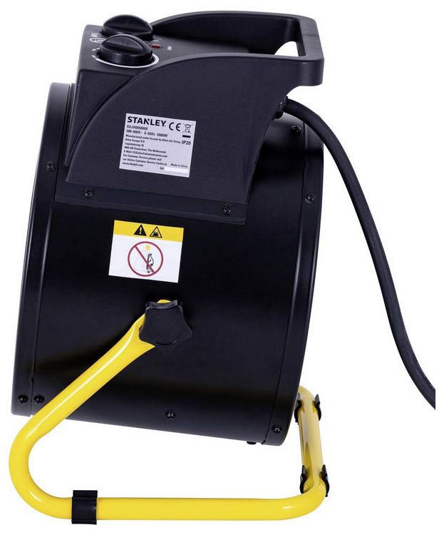 Produktbild: STANLEY SXJH005000E Heizger&auml;t 5000W 30m&sup2; Schwarz/Gelb