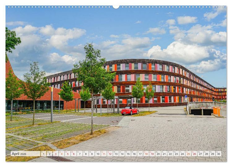 Produktbild: Dessau Ro&szlig;lau Impressionen (hochwertiger Premium Wandkalender 2026 DIN A2 quer), Kunstdruck in Hochglanz