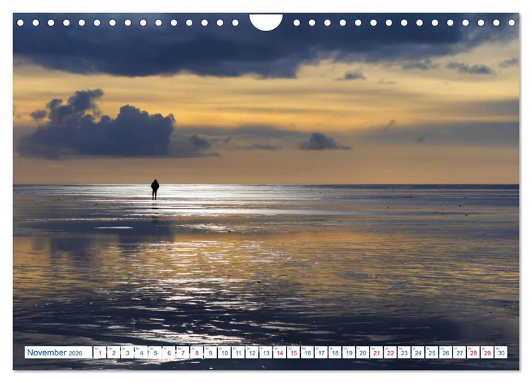 Produktbild: St. Peter-Ording Stranderlebnisse (Wandkalender 2026 DIN A4 quer), CALVENDO Monatskalender