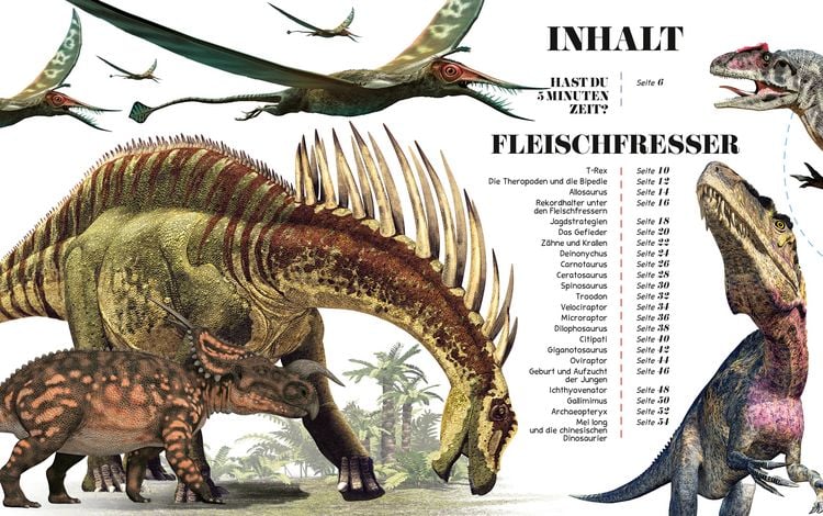 Produktbild: 5-Minuten Wissen Dinosaurier