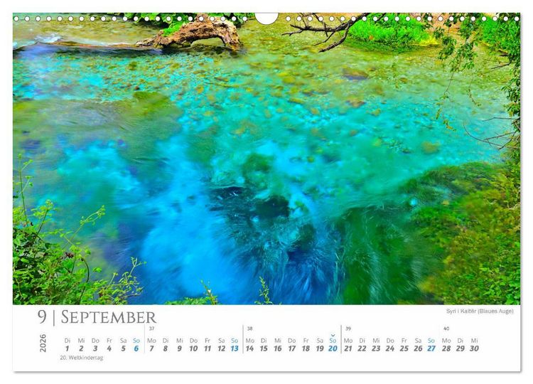 Produktbild: Albanien - wild, authentisch, abenteuerlich (Wandkalender 2026 DIN A3 quer), CALVENDO Monatskalender
