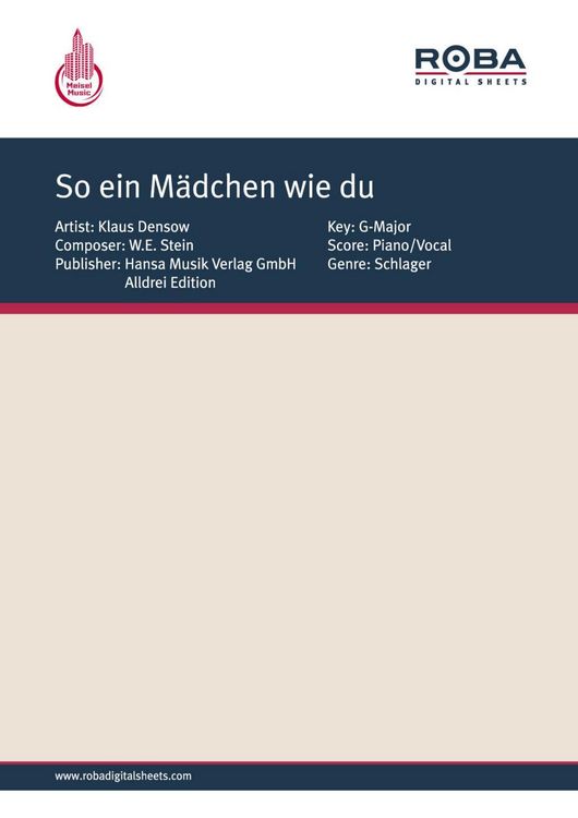 Produktbild: So ein M&auml;dchen wie du