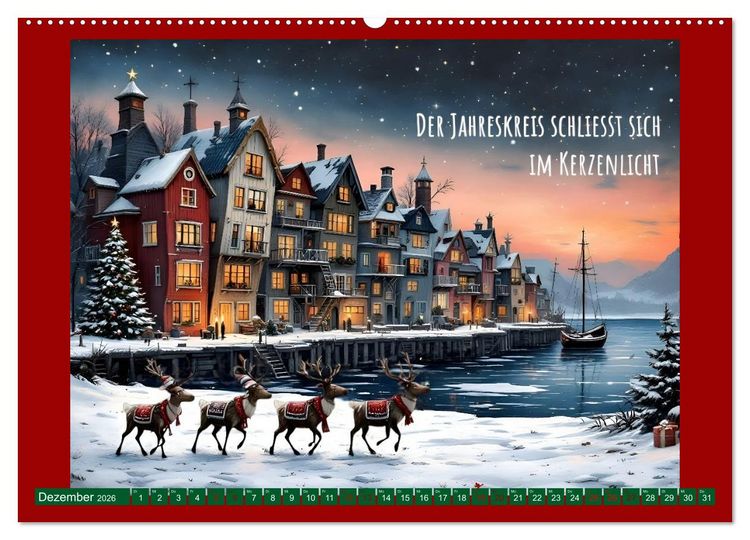 Produktbild: Meergeflunkert (Wandkalender 2026 DIN A2 quer), CALVENDO Monatskalender
