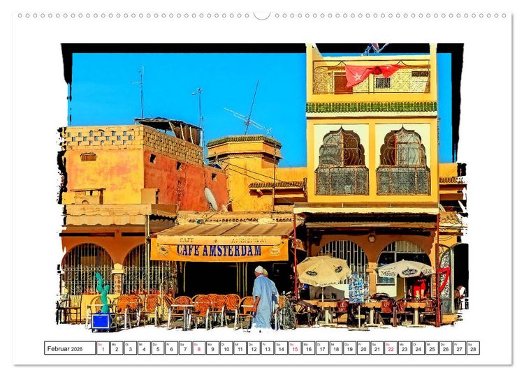 Produktbild: Bezauberndes Marokko (hochwertiger Premium Wandkalender 2026 DIN A2 quer), Kunstdruck in Hochglanz