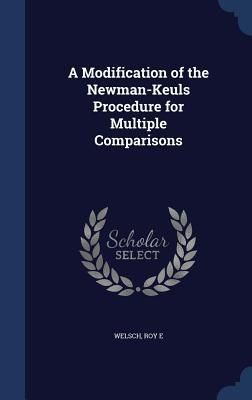 Produktbild: A Modification of the Newman-Keuls Procedure for Multiple Comparisons