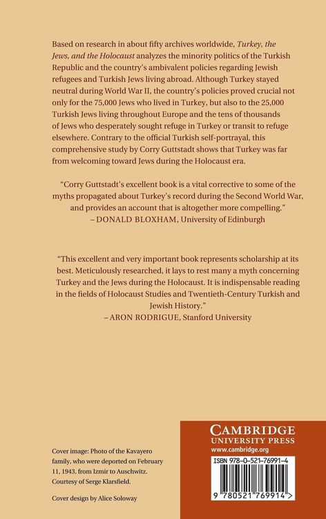 Produktbild: Turkey, the Jews, and the Holocaust