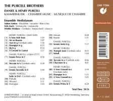 Produktbild: Ensemble Mediolanum: Purcell Brothers