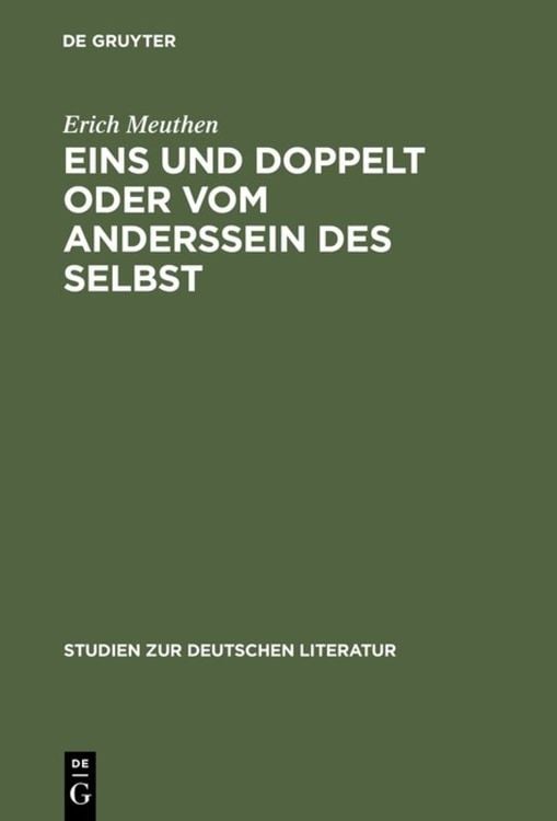 Produktbild: Eins und doppelt oder Vom Anderssein des Selbst
