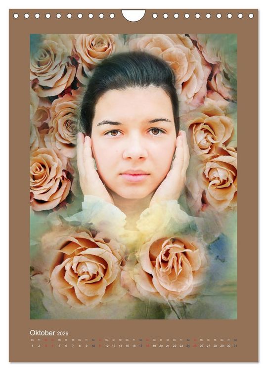 Produktbild: Blumen Melodie (Wandkalender 2026 DIN A4 hoch), CALVENDO Monatskalender
