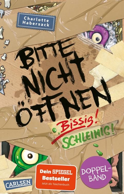 Bild vom Artikel Bitte nicht öffnen: Doppelband (Enthält die Bände 1: Bissig!, 2: Schleimig!) vom Autor Charlotte Habersack