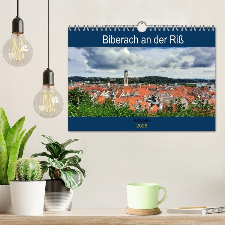 Produktbild: Biberach an der Ri&szlig; (Wandkalender 2026 DIN A4 quer), CALVENDO Monatskalender