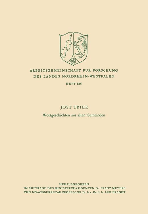 Produktbild: Wortgeschichten aus alten Gemeinden