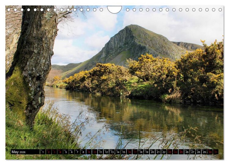 Produktbild: Welsh Landscapes (Wall Calendar 2026 DIN A4 landscape), CALVENDO 12 Month Wall Calendar