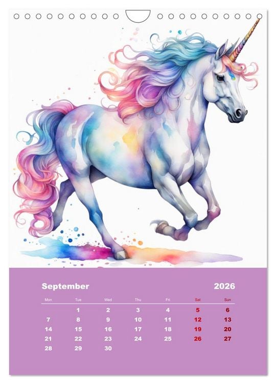 Produktbild: An enchanted world (Wall Calendar 2026 DIN A4 portrait), CALVENDO 12 Month Wall Calendar