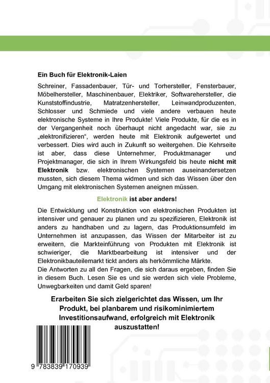Produktbild: Elektronik ist anders