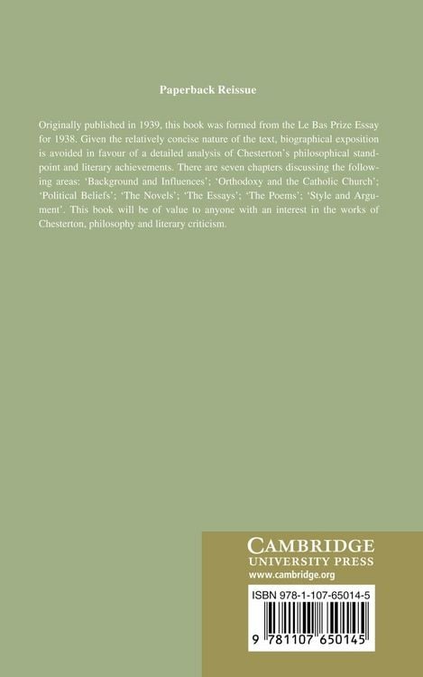 Produktbild: G. K. Chesterton