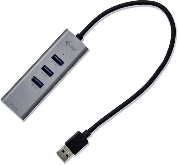 Produktbild: i-tec Netzwerkadapter 10 / 100 / 1000 MBit/s USB-A (USB 3.2 Gen 1)
