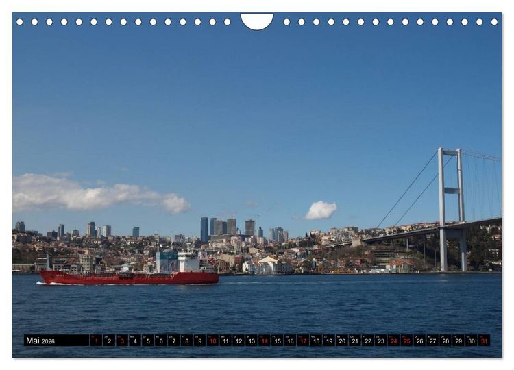 Produktbild: Istanbul - Konstantinopel - Byzanz (Wandkalender 2026 DIN A4 quer), CALVENDO Monatskalender