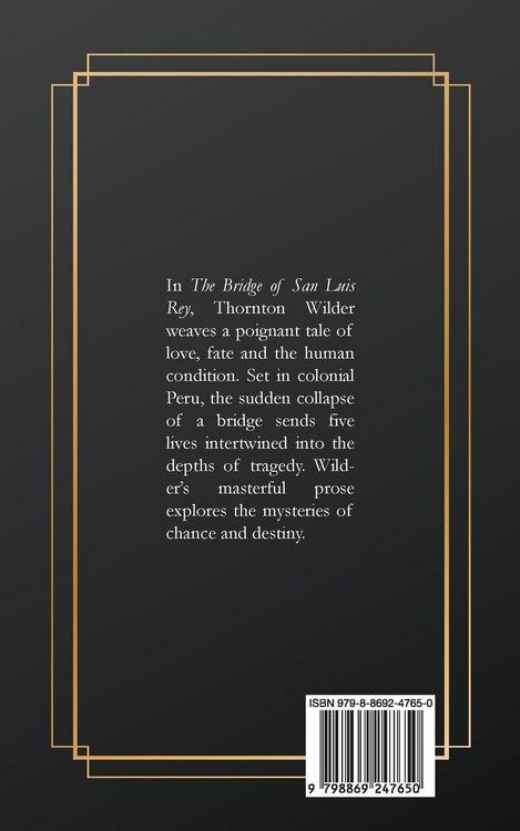 Produktbild: The Bridge of San Luis Rey