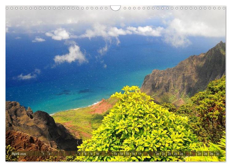 Produktbild: The Paradise of Hawaii (Wall Calendar 2026 DIN A3 landscape), CALVENDO 12 Month Wall Calendar