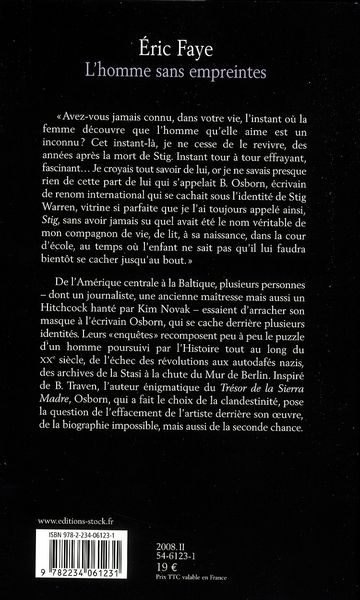 Produktbild: L'homme sans empreintes