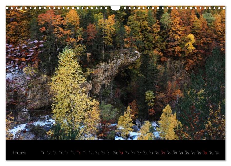 Produktbild: Spaniens Pyren&auml;en - Ordesa y Monte Perdido (Wandkalender 2026 DIN A3 quer), CALVENDO Monatskalender