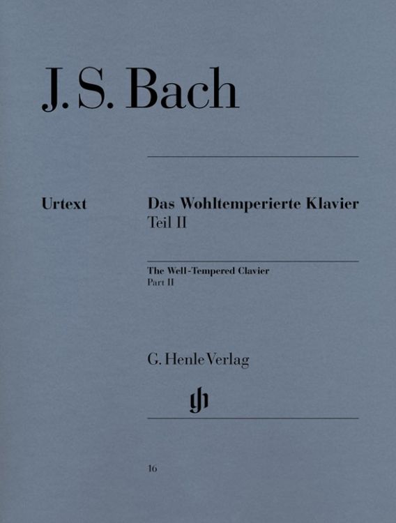 Produktbild: Johann Sebastian Bach - Das Wohltemperierte Klavier Teil II BWV 870-893