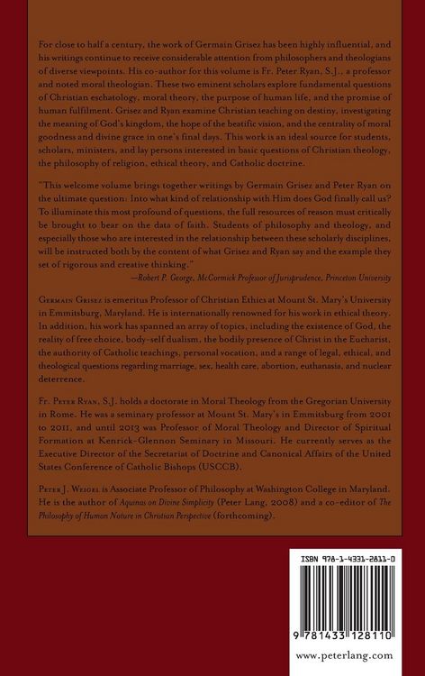 Produktbild: Moral Good, the Beatific Vision, and God&rsquo;s Kingdom