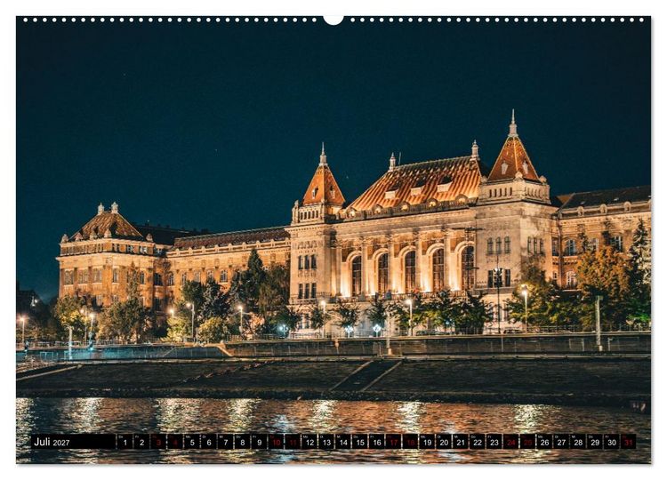 Produktbild: Glanzvolles Budapest (Wandkalender 2027 DIN A2 quer), CALVENDO Monatskalender