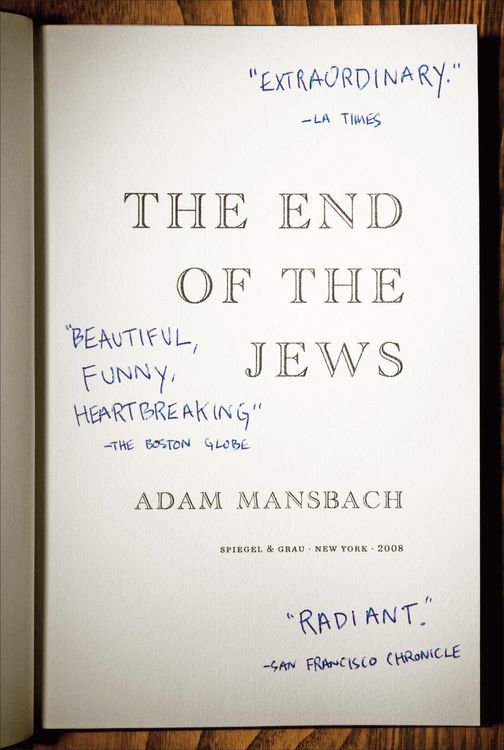 Produktbild: The End of the Jews