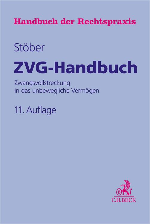 Produktbild: ZVG-Handbuch