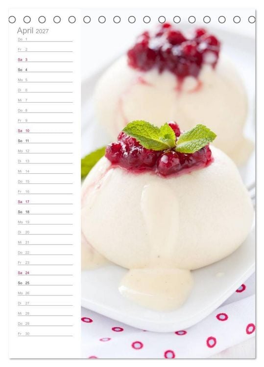 Produktbild: Fruchtiges Vergn&uuml;gen (Tischkalender 2027 DIN A5 hoch), CALVENDO Monatskalender