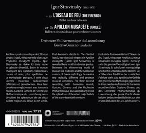 Produktbild: Stravinsky: L'Oiseau de feu,Apollon Musag&iquest;te