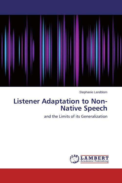Produktbild: Listener Adaptation to Non-Native Speech