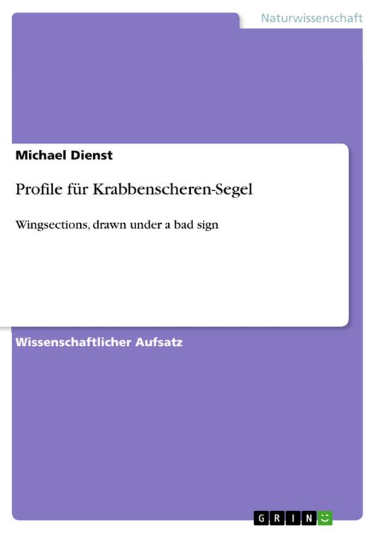 Produktbild: Profile f&uuml;r Krabbenscheren-Segel