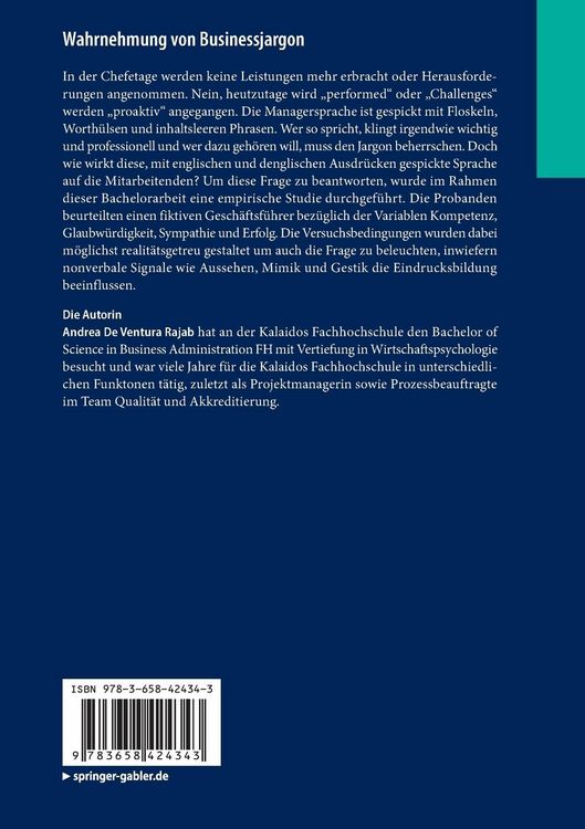 Wahrnehmung von Businessjargon