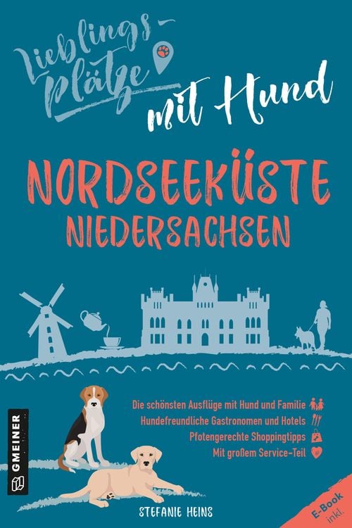 Produktbild: Lieblingsplätze mit Hund - Nordseeküste Niedersachsen