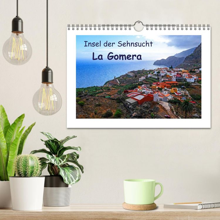 Produktbild: Insel der Sehnsucht - La Gomera (Wandkalender 2026 DIN A4 quer), CALVENDO Monatskalender