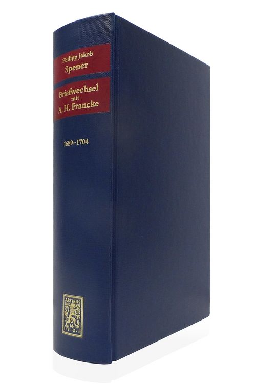Produktbild: Briefwechsel mit August Hermann Francke 1689-1704