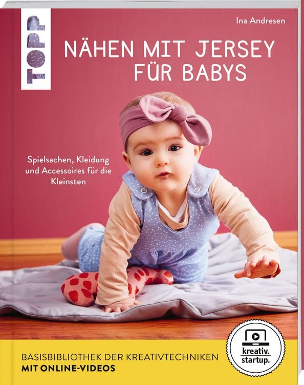 Produktbild: N&auml;hen mit Jersey f&uuml;r Babys (kreativ.startup.)
