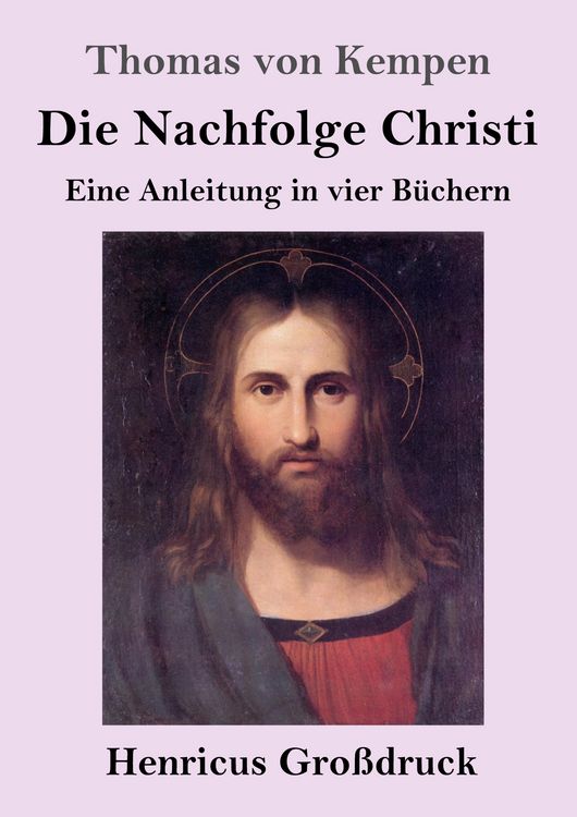 Produktbild: Die Nachfolge Christi (Gro&szlig;druck)