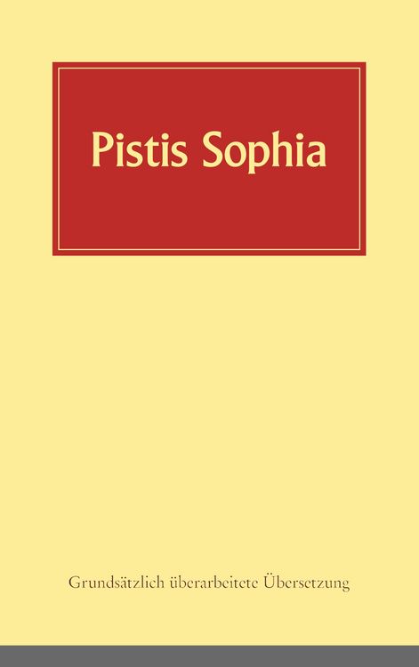 Produktbild: Pistis Sophia